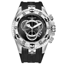 Load image into Gallery viewer, Reef Tiger/RT Top Brand Luxury Sport Watch for Men Rose Gold Blue Watch Rubber Strap Fashion Watches Reloj Hombre RGA303-2
