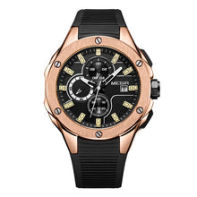 Load image into Gallery viewer, MEGIR Men Sport Watch Top Brand Luxury Waterproof Luminous Chronograph Quartz Army Military Watches Clock Men Relogio Masculino