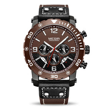 Load image into Gallery viewer, 2019 Men Watches Top Brand Luxury Megir Military Analog Quartz Watch Men's Sport Wristwatch Relogio Masculino Waterproof 30M