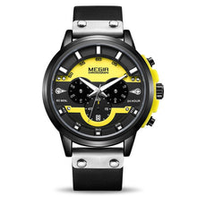 Load image into Gallery viewer, MEGIR Watch Men Sport Waterproof Mens Watches Relogio Masculino Top Brand Luxury Quartz Wristwatch Clock Hour Erkek Kol Saati