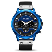 Load image into Gallery viewer, MEGIR Watch Men Sport Waterproof Mens Watches Relogio Masculino Top Brand Luxury Quartz Wristwatch Clock Hour Erkek Kol Saati
