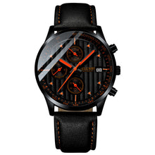 Load image into Gallery viewer, Men Watch 2018 Luxury Brand Men Military Sports Watches Men's Quartz Date Clock Man Casual Leather Wrist Watch  Belushi  Relogio