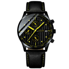 Load image into Gallery viewer, Men Watch 2018 Luxury Brand Men Military Sports Watches Men's Quartz Date Clock Man Casual Leather Wrist Watch  Belushi  Relogio