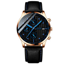 Load image into Gallery viewer, Men Watch 2018 Luxury Brand Men Military Sports Watches Men's Quartz Date Clock Man Casual Leather Wrist Watch  Belushi  Relogio