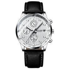 Load image into Gallery viewer, Men Watch 2018 Luxury Brand Men Military Sports Watches Men's Quartz Date Clock Man Casual Leather Wrist Watch  Belushi  Relogio